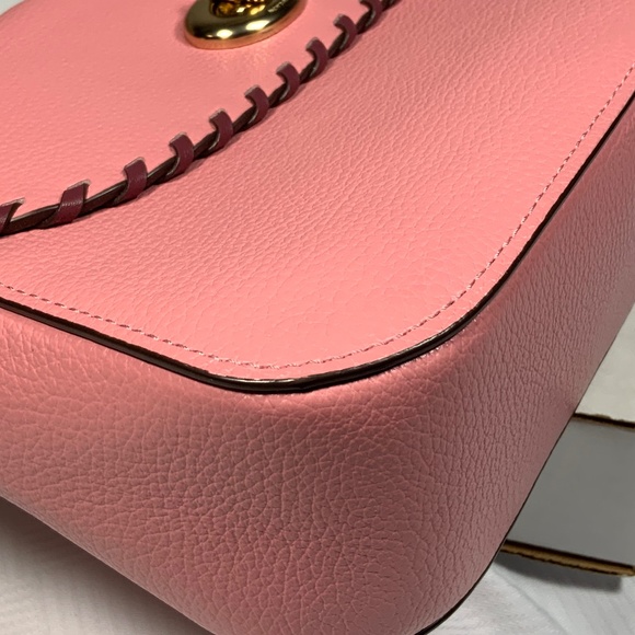 Coach Marlie Top Handle Satchel Crossbody - Pink - Picture 12 of 16